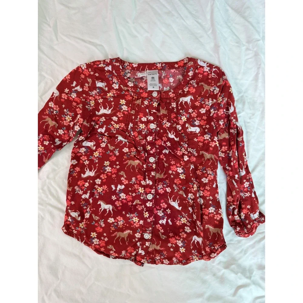 Girls Clothing Lot of 18 Size 4T - Old Navy Cat & Jack - Carters - Little Lass